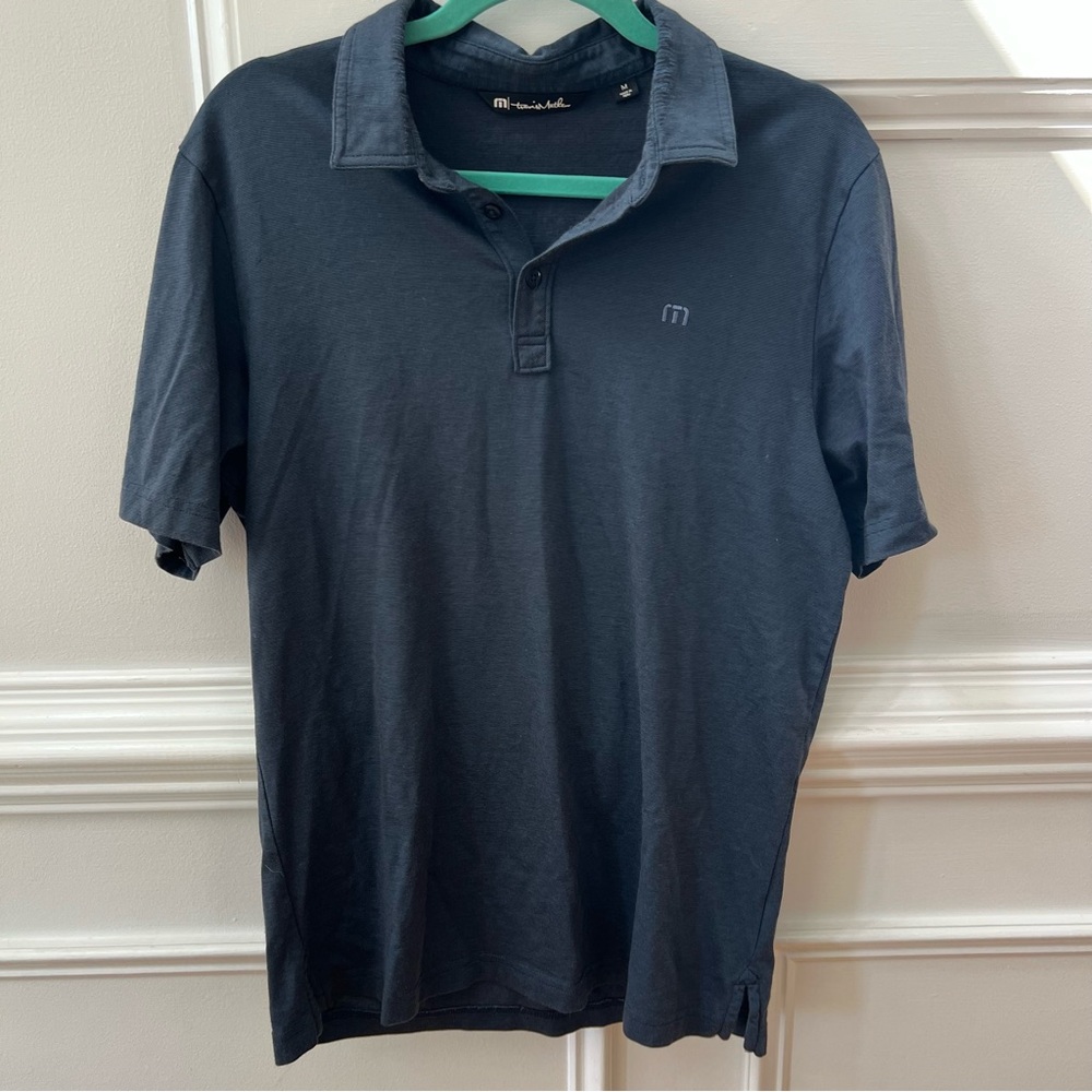 Travis Mathew Men's Polo - Navy Blue